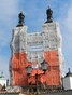 Restoration inside the pilgrimage church of the Virgin Mary on Chlumek in Luže