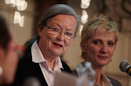 January 28, 2014; Castle Průhonice: Launch Conference of the Programme CZ02; Ms. Berit Lein, Norwegian Environment Agency; Ms. Eva Anderová, Ministry of Finance