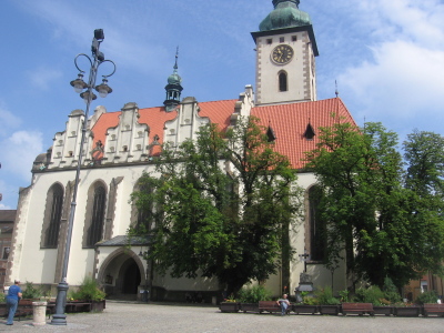 Referenn obrzek - Obnova krov a stechy Dkanskho kostela Promnn Pn v Tboe